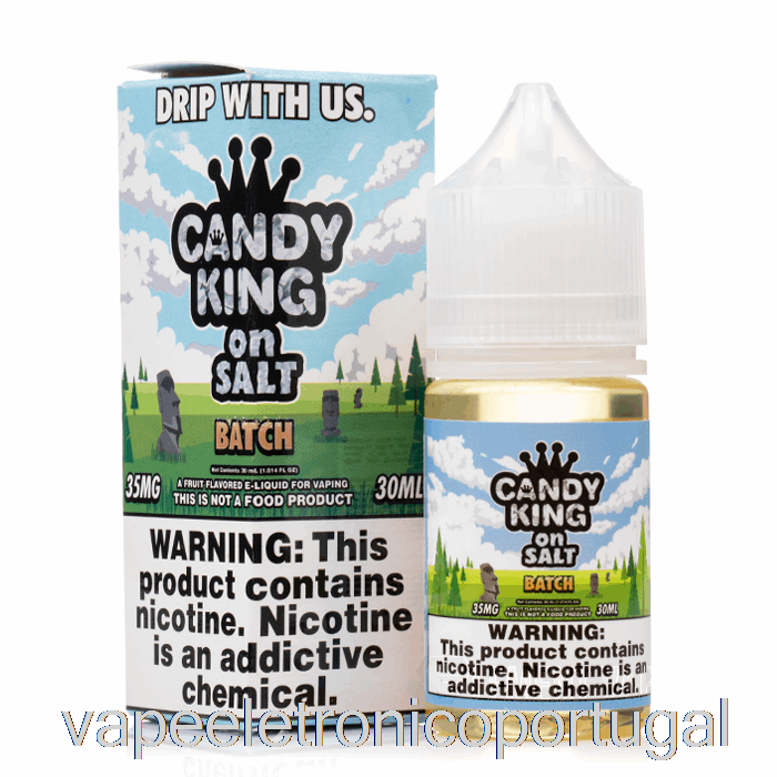 Vape Eletronico Lote - Candy King On Salt - 30ml 50mg